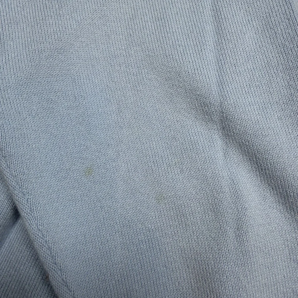 Jos A Bank Signature Collection V-Neck Sweater Men's Large Blue Pima Cotton‎ GUC